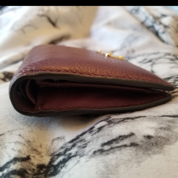 Michael Kors Purple & Gold Wallet - Picture 3 of 4